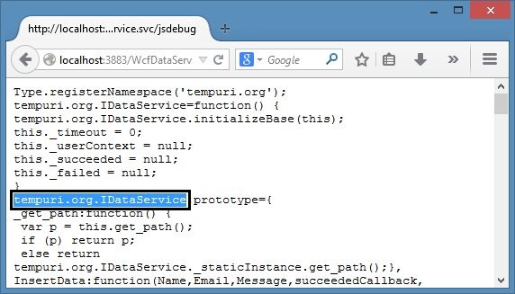 JavaScript File on Browser
